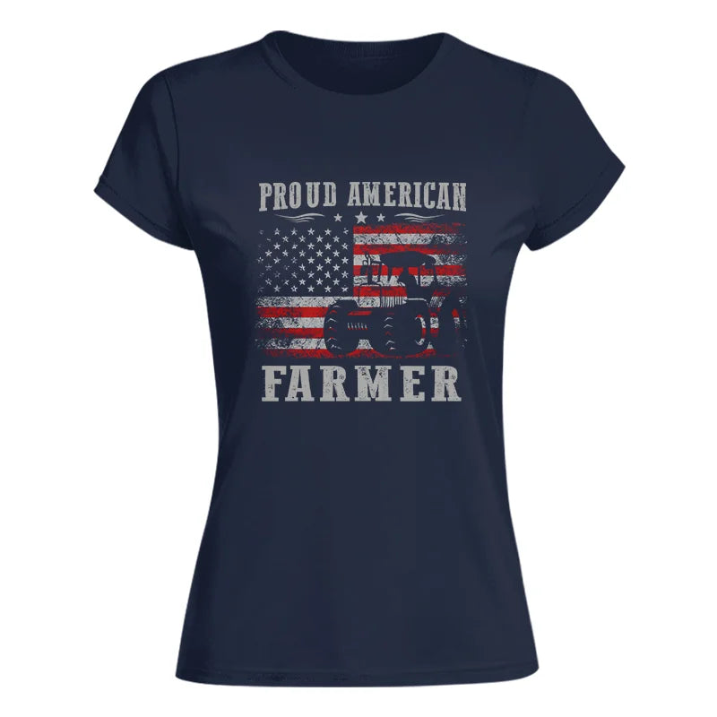 Proud American Farmer - Women's Softstyle Tee