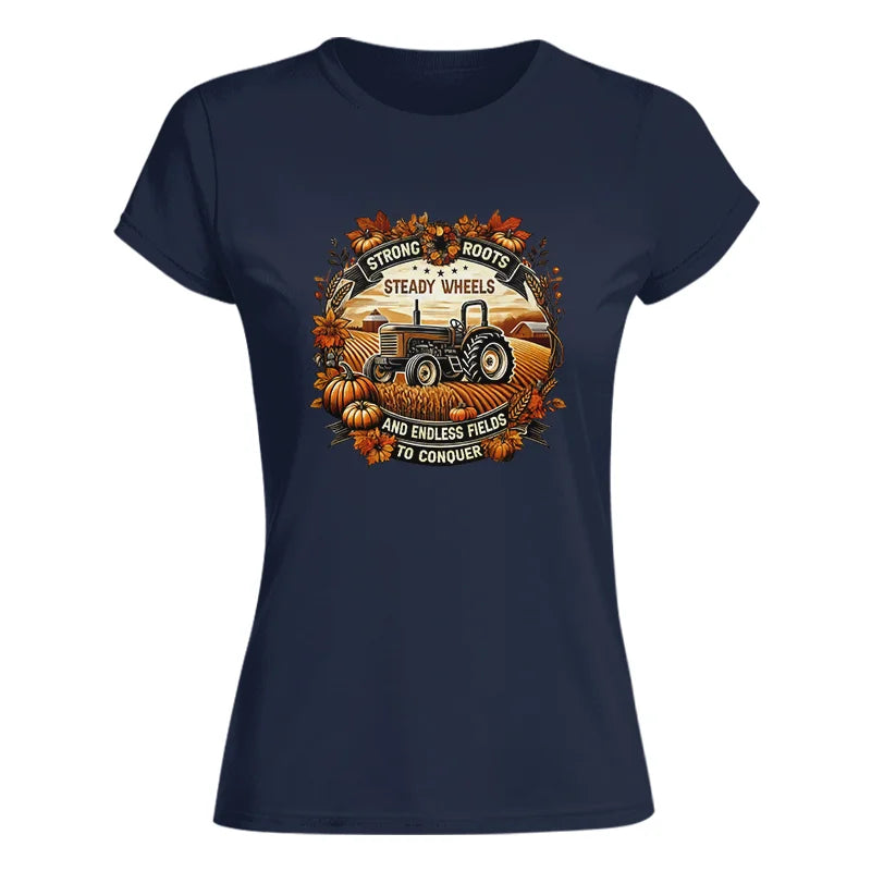 Thanksgiving Farmer Endless Fields To Conquer 1 - Women's Softstyle Tee