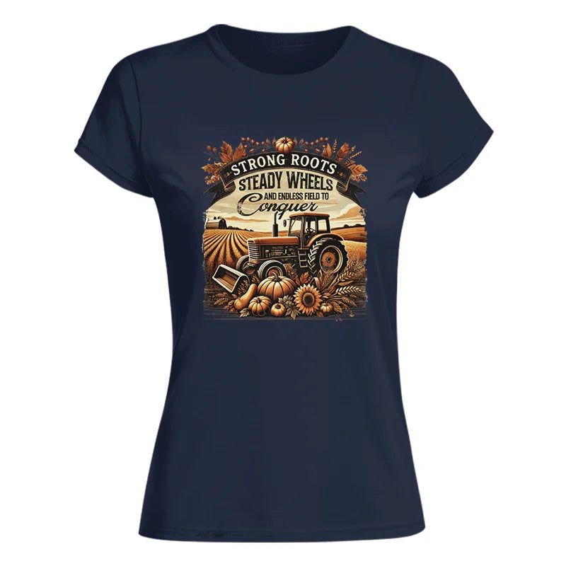 Thanksgiving Farmer Endless Fields To Conquer 2 - Women's Softstyle Tee