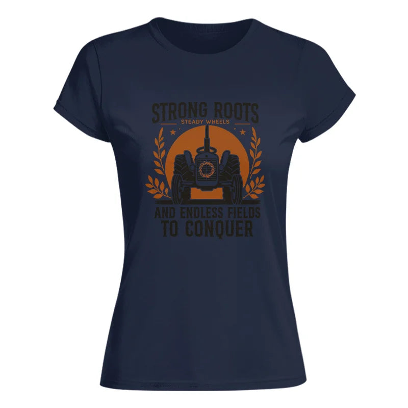 Image of Thanksgiving Farmer Endless Fields To Conquer 4 - Women's Softstyle Tee