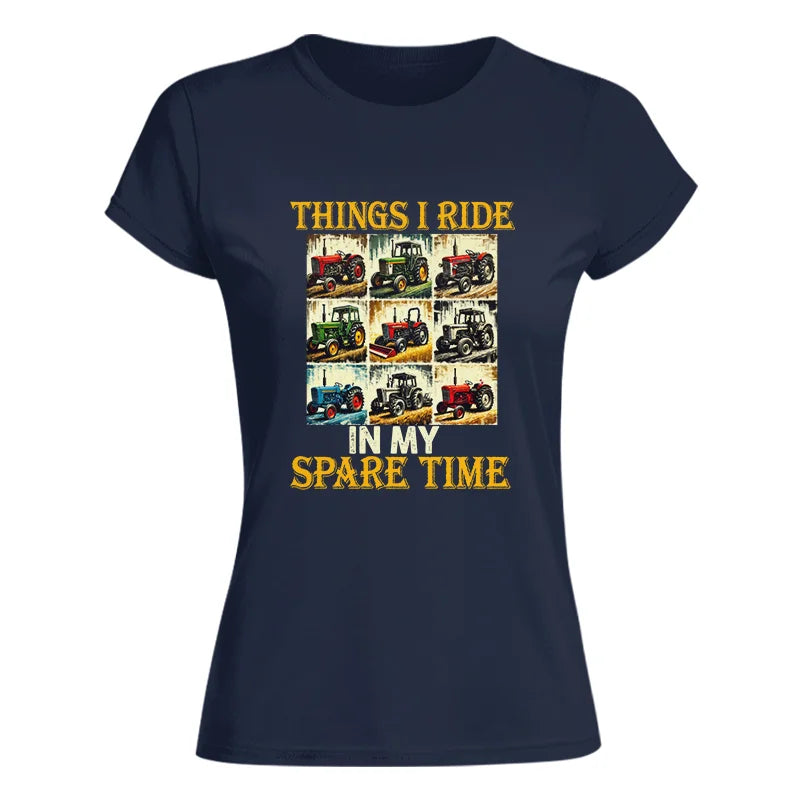 Things I Ride In My Spare Time 2 - Women's Softstyle Tee