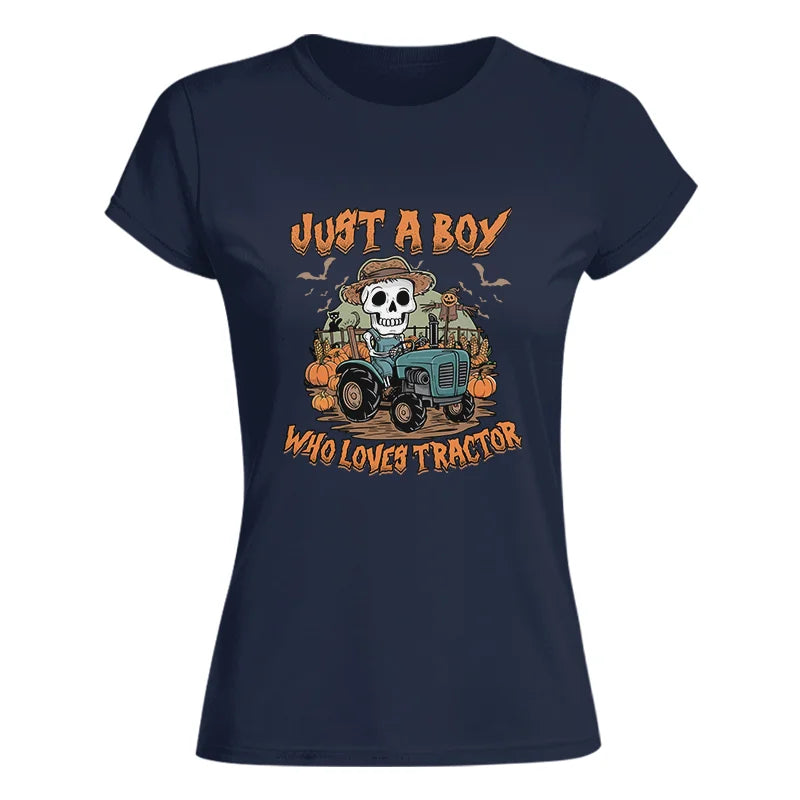 Tractors Halloween Themed - Women's Softstyle Tee