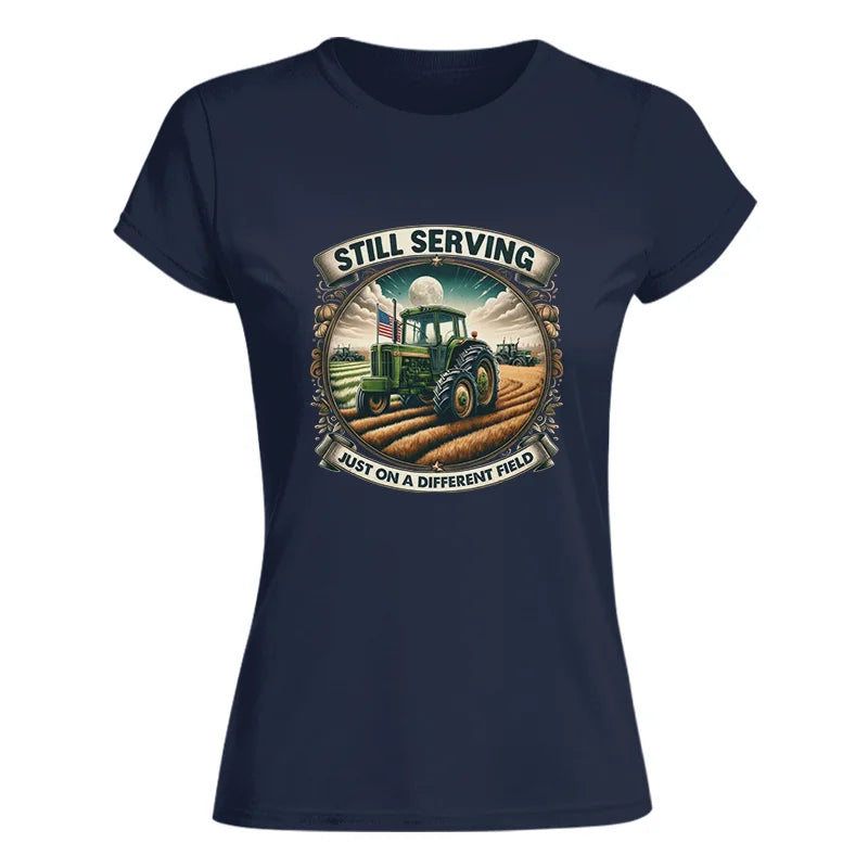 Image of Veteran Farmer Still Serving 4 - Women's Softstyle Tee