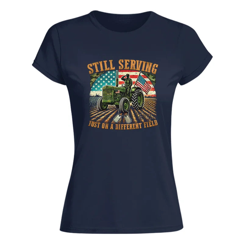 Veteran Farmer Still Serving 9 - Women's Softstyle Tee