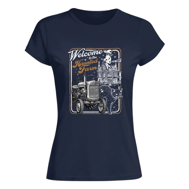 Image of Welcome To The Haunted Farm 2 - Women's Softstyle Tee