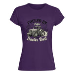 Fueled By Coffee And Tractor Dust 2 - Women's Softstyle Tee