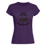 Fueled By Coffee And Tractor Dust - Women's Softstyle Tee