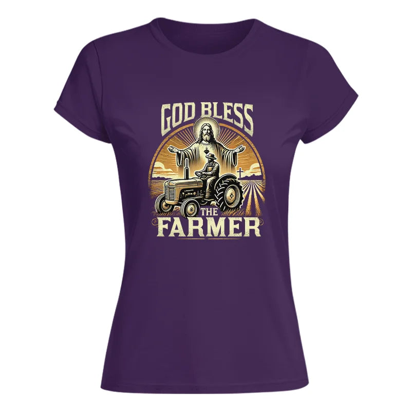 God Bless The Farmer 1 - Women's Softstyle Tee