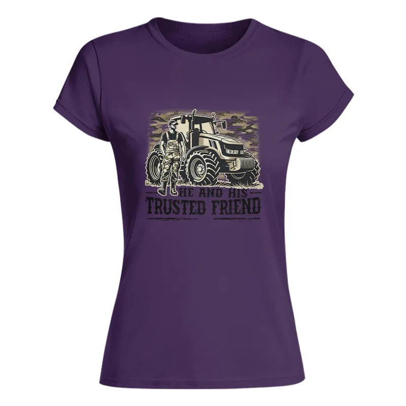 Image of He and His Trusted Friend - Women's Softstyle Tee