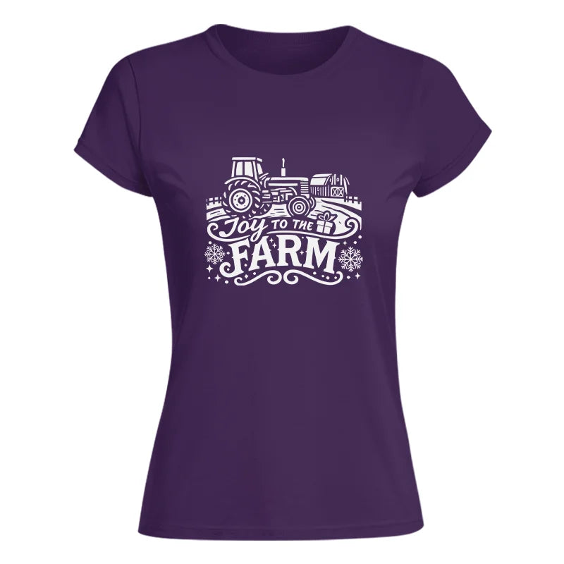 Image of Joy To The Farm 1 - Women's Softstyle Tee