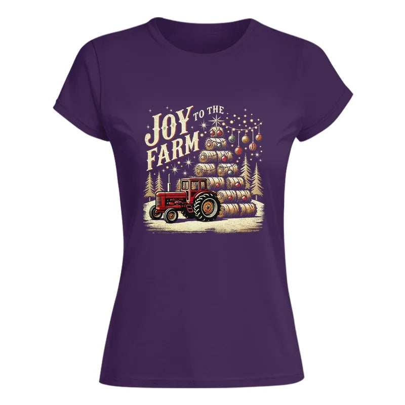 Joy To The Farm - Women's Softstyle Tee