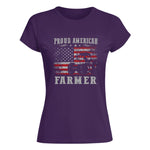 Proud American Farmer - Women's Softstyle Tee