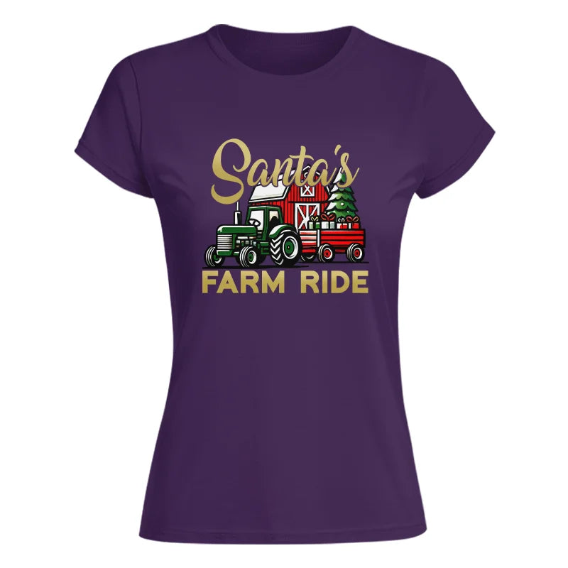 Santa's Farm Ride 2 - Women's Softstyle Tee