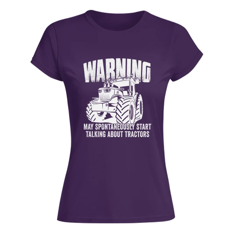 Talking About Tractor - Women's Softstyle Tee