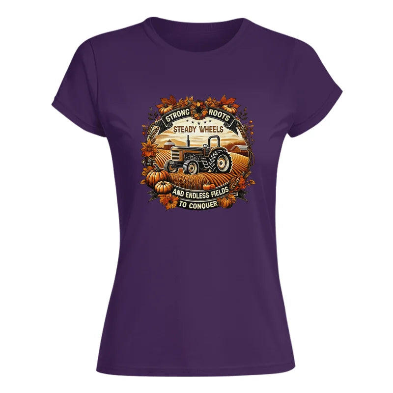 Thanksgiving Farmer Endless Fields To Conquer 1 - Women's Softstyle Tee