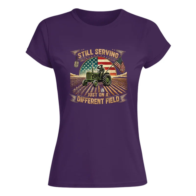 Image of Veteran Farmer Still Serving 8 - Women's Softstyle Tee