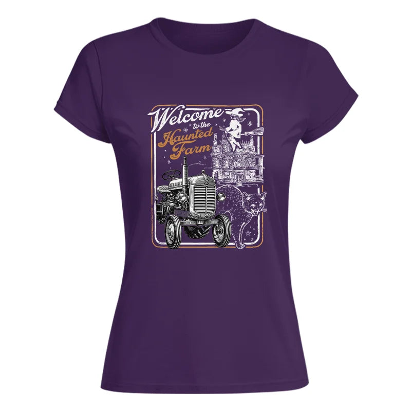 Welcome To The Haunted Farm 2 - Women's Softstyle Tee