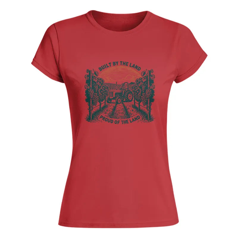 Built By Land_Proud Land Grape Garden 2 - Women's Softstyle Tee