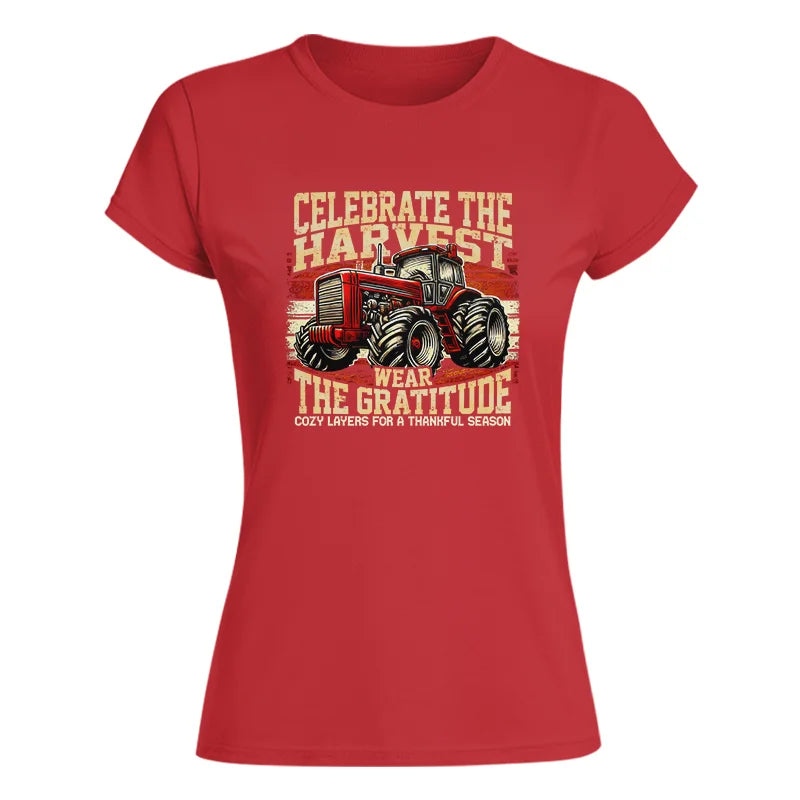 Celebrate the Harvest Wear the Gratitude - Women's Softstyle Tee