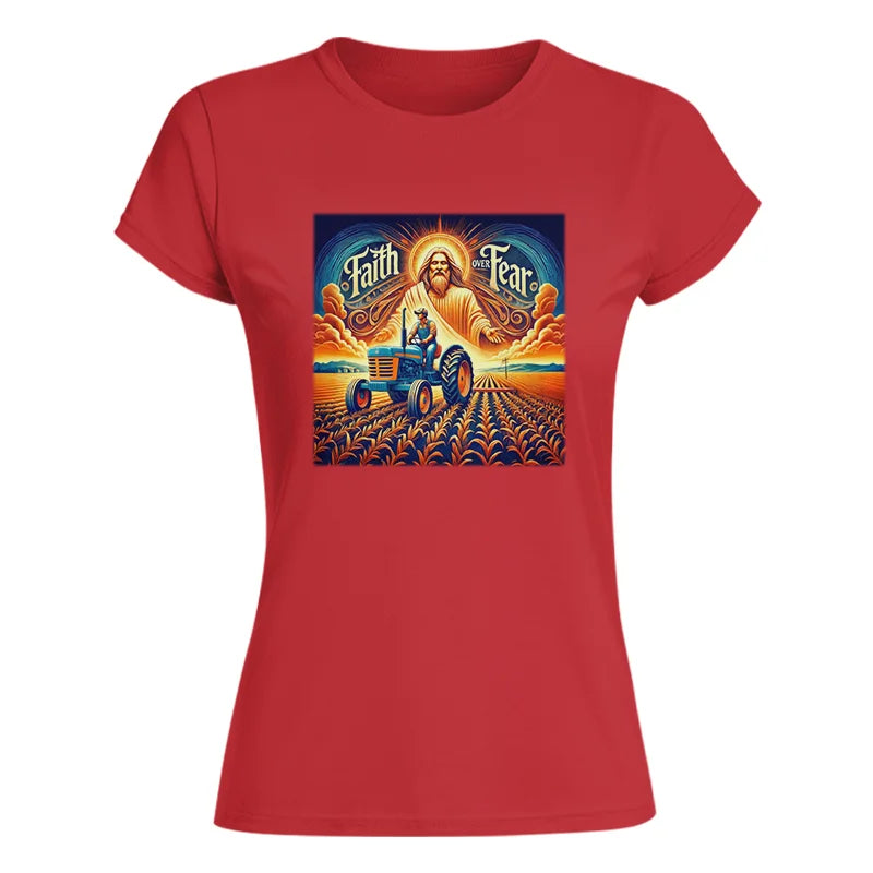 Faith Over Fear 1 - Women's Softstyle Tee