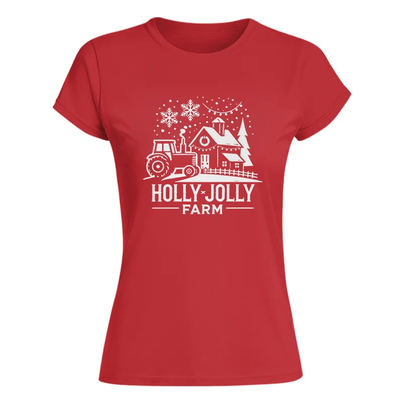 Image of Holly Jolly 3 - Women's Softstyle Tee