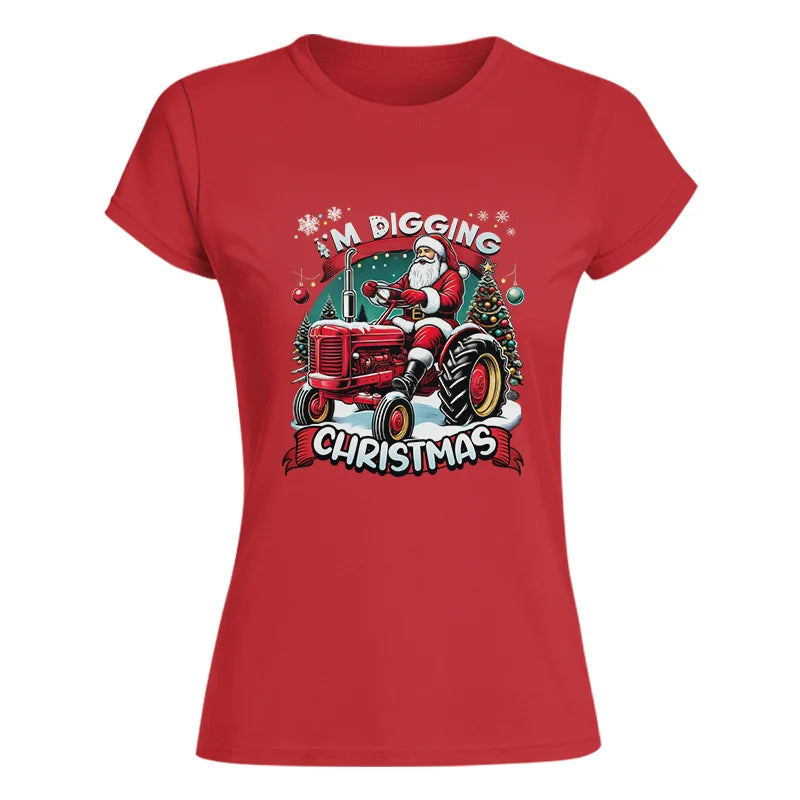 Image of I'm Digging Christmas - Women's Softstyle Tee