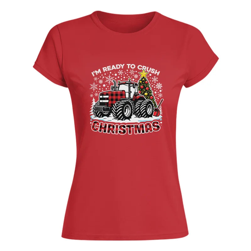 Image of I'm Ready To Crush Christmas - Women's Softstyle Tee