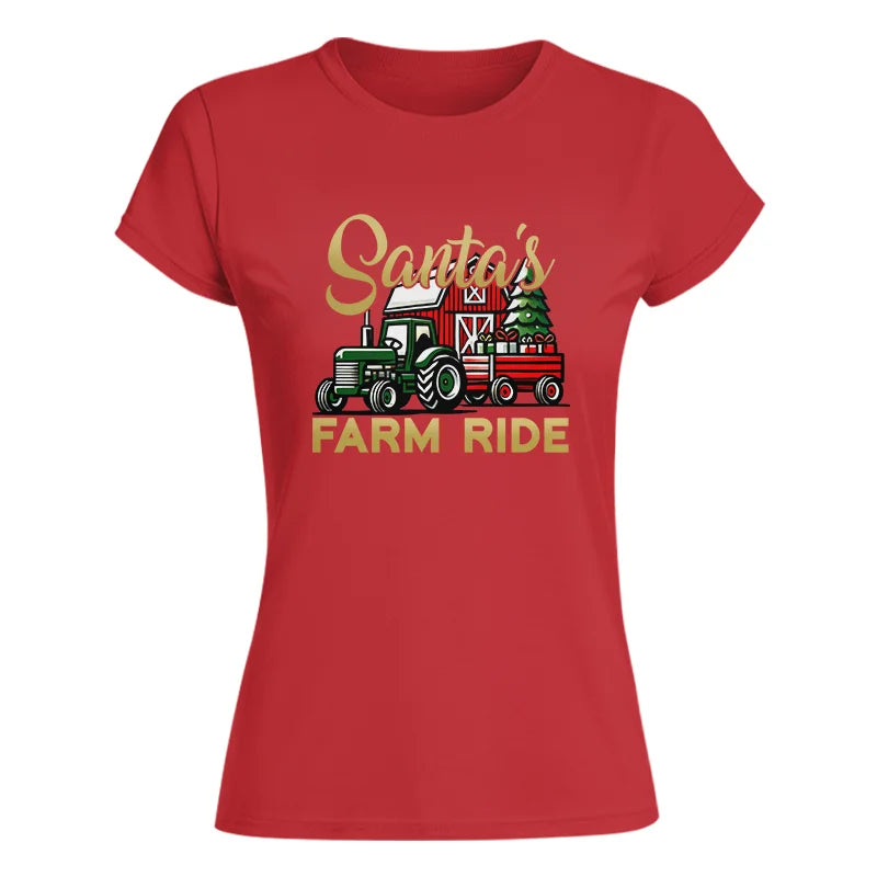 Santa's Farm Ride 2 - Women's Softstyle Tee