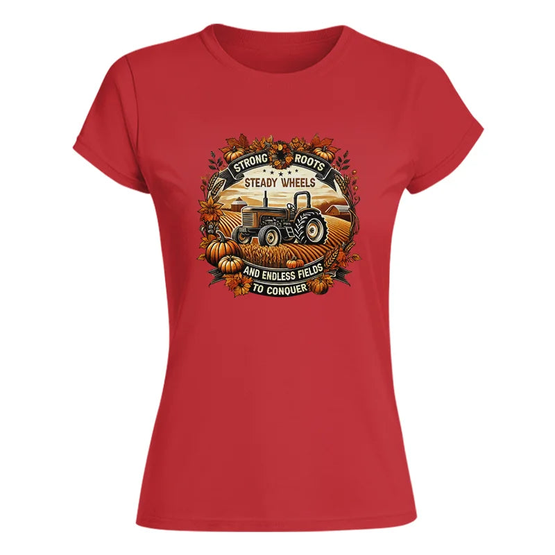 Image of Thanksgiving Farmer Endless Fields To Conquer 1 - Women's Softstyle Tee