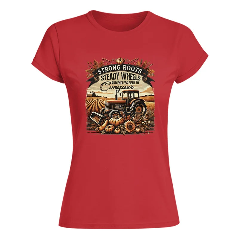 Image of Thanksgiving Farmer Endless Fields To Conquer 2 - Women's Softstyle Tee