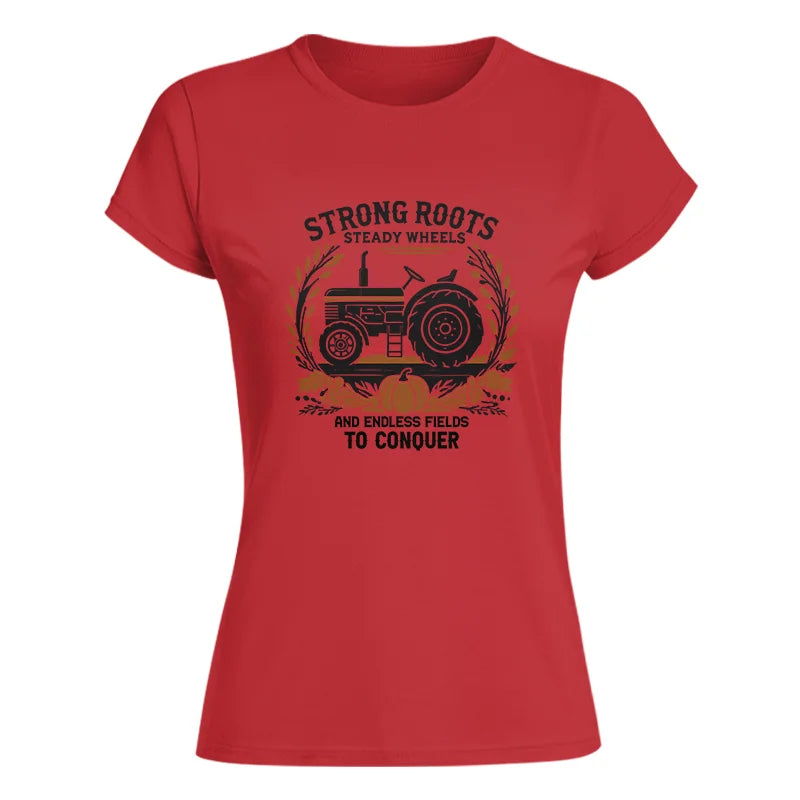 Image of Thanksgiving Farmer Endless Fields To Conquer 3 - Women's Softstyle Tee