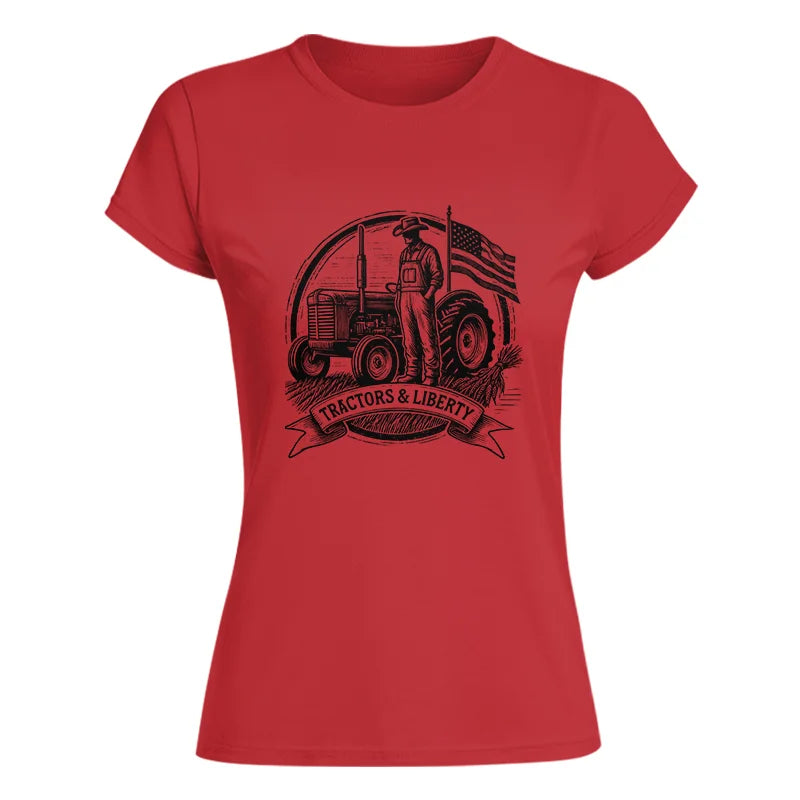 Tractors And Liberty - Women's Softstyle Tee