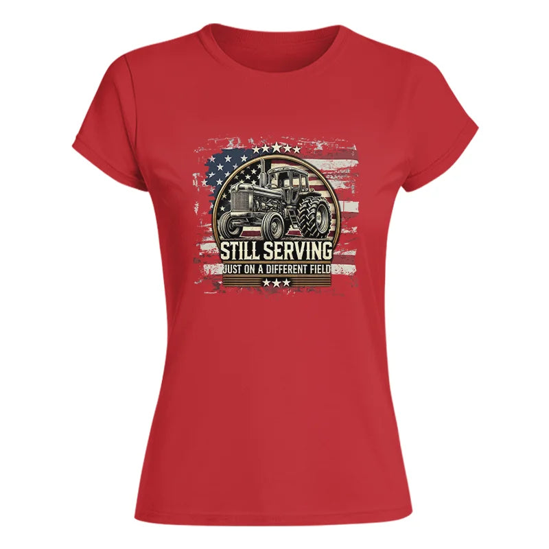 Veteran Farmer Still Serving 1 - Women's Softstyle Tee