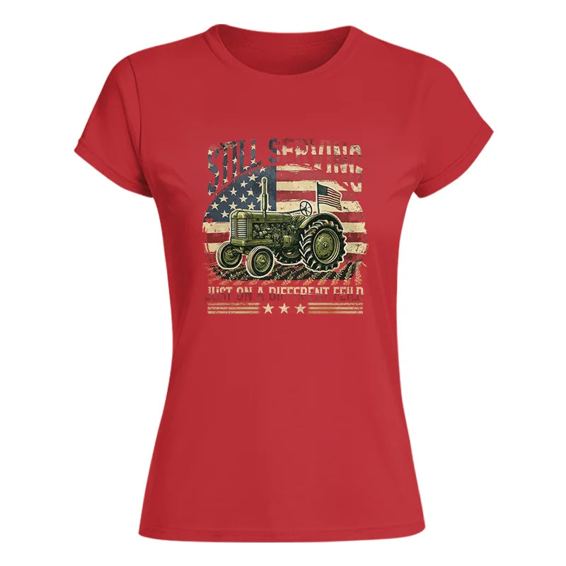 Image of Veteran Farmer Still Serving 10 - Women's Softstyle Tee