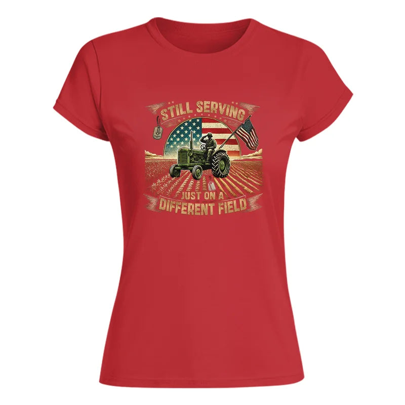 Veteran Farmer Still Serving 8 - Women's Softstyle Tee