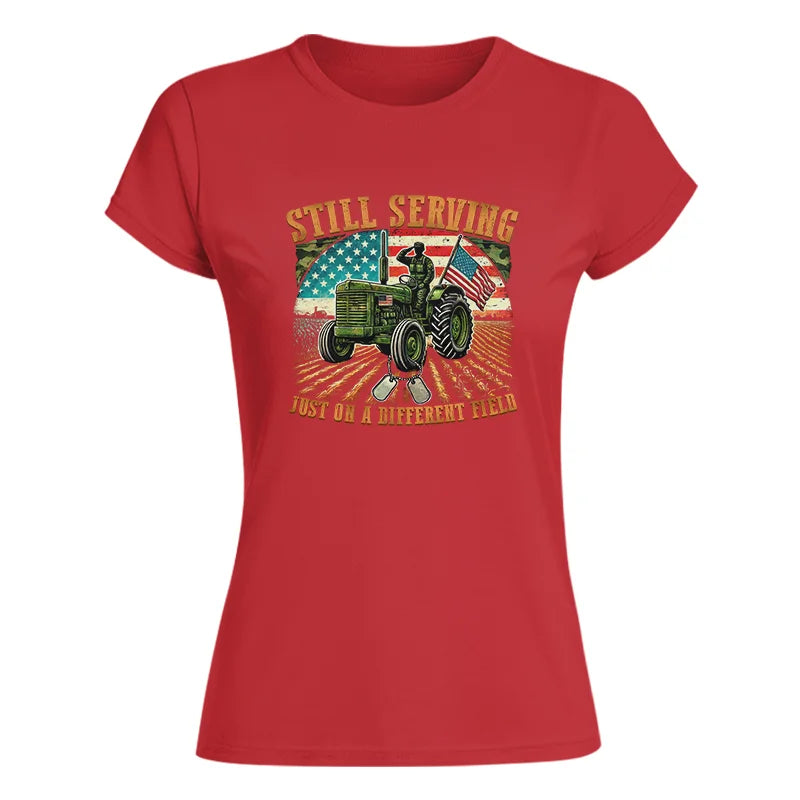 Veteran Farmer Still Serving 9 - Women's Softstyle Tee