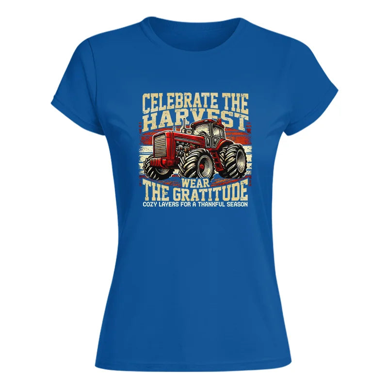 Image of Celebrate the Harvest Wear the Gratitude - Women's Softstyle Tee