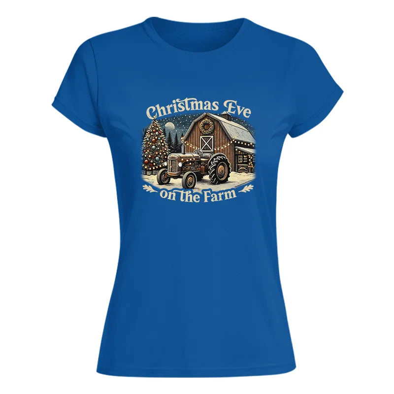 Christmas Eve On The Farm 2 - Women's Softstyle Tee