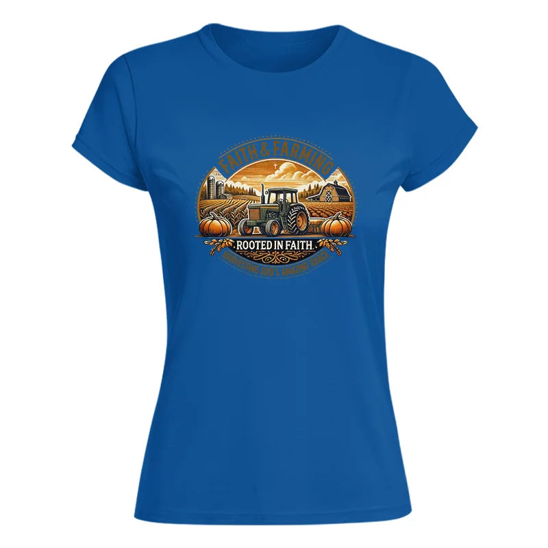 Image of Faith And Farming 1 - Women's Softstyle Tee