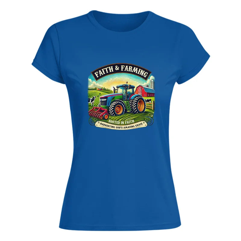 Faith And Farming 2 - Women's Softstyle Tee