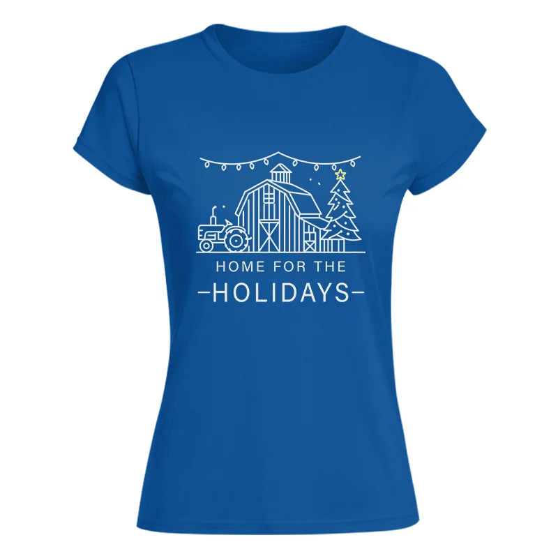 Image of Home For The Holidays - Women's Softstyle Tee