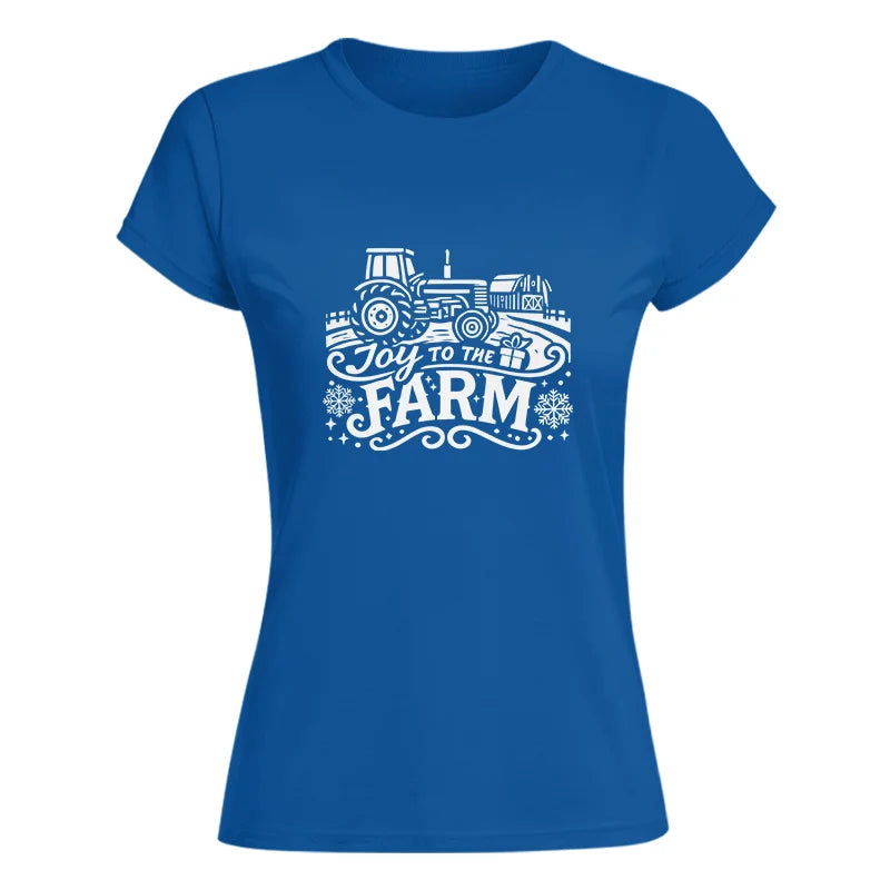 Joy To The Farm 1 - Women's Softstyle Tee