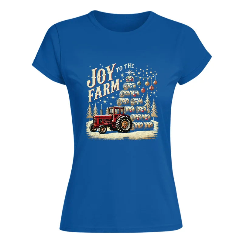 Joy To The Farm - Women's Softstyle Tee