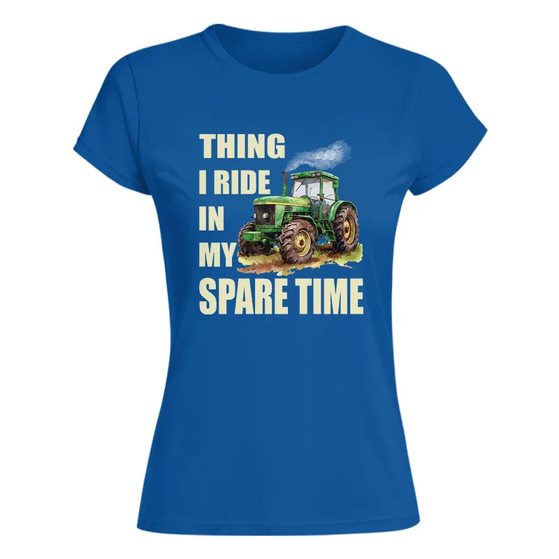 Image of Things I Ride In My Spare Time 1 - Women's Softstyle Tee