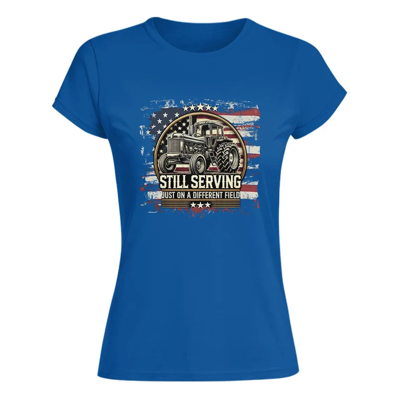 Veteran Farmer Still Serving 1 - Women's Softstyle Tee