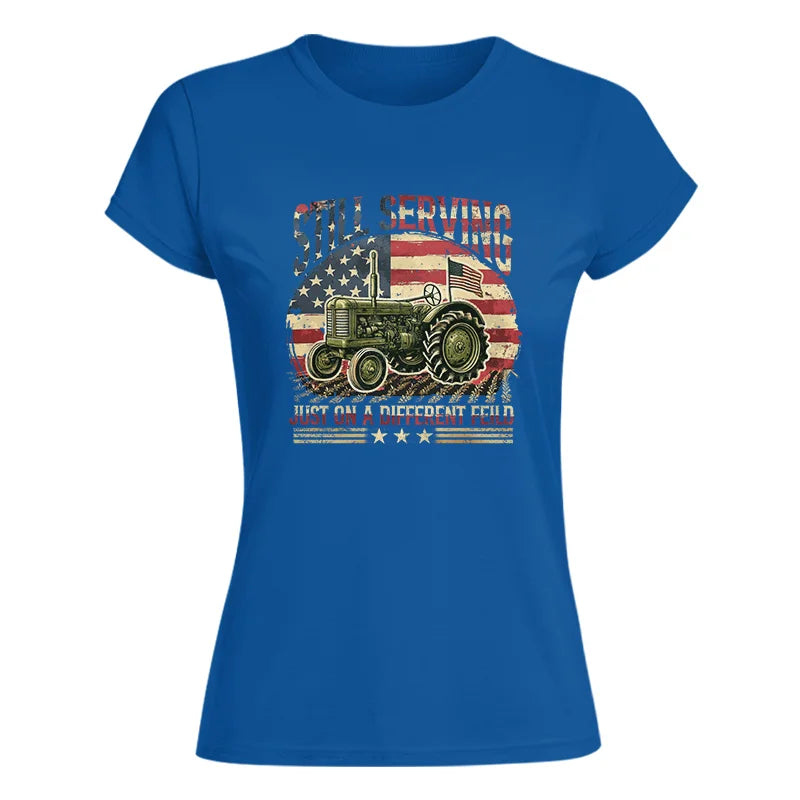 Image of Veteran Farmer Still Serving 10 - Women's Softstyle Tee