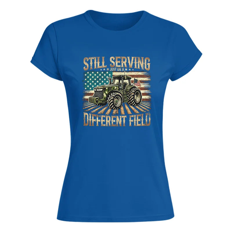 Image of Veteran Farmer Still Serving 5 - Women's Softstyle Tee