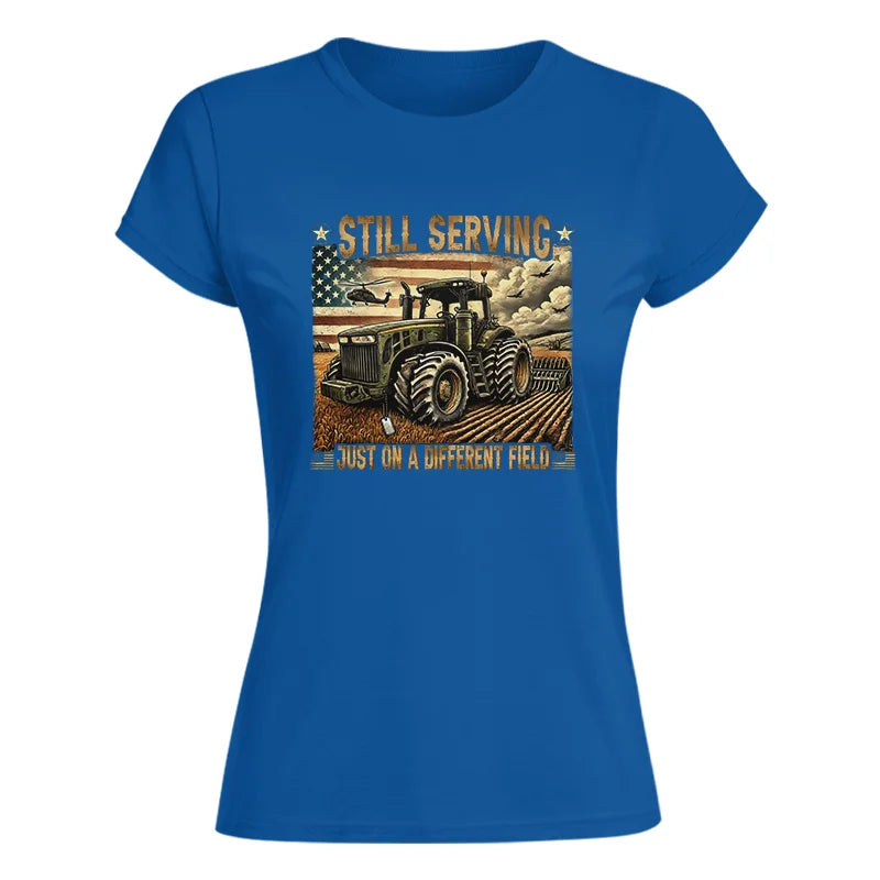 Veteran Farmer Still Serving 6 - Women's Softstyle Tee