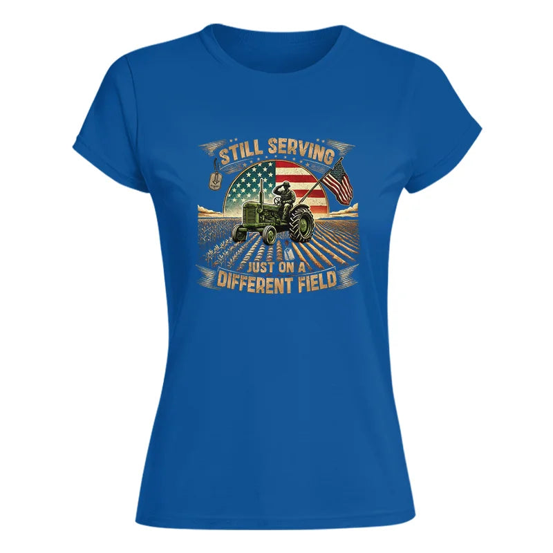 Veteran Farmer Still Serving 8 - Women's Softstyle Tee