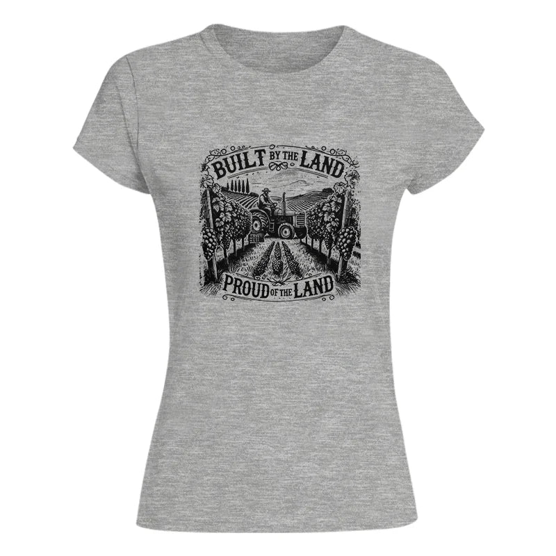 Built By Land Proud Land Grape Garden - Women's Softstyle Tee